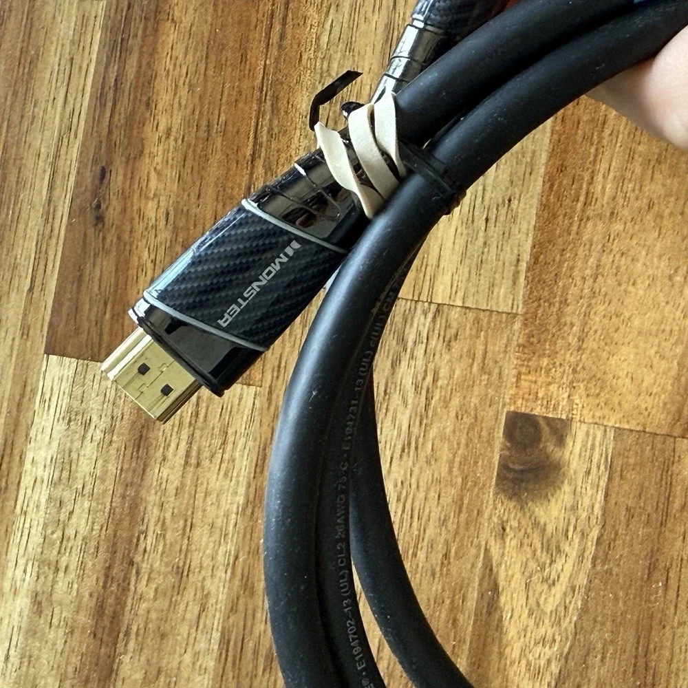Monster 5ft‎ UltraHD Black Platinum 4K Ultimate High Speed HDMI Ethernet Cable